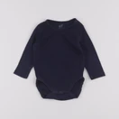 H&M - body bleu - 2/4 mois