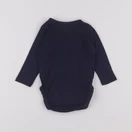 H&M - body bleu - 2/4 mois