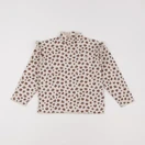Vertbaudet - tee-shirt beige, marron - 6 ans