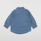Boutchou - chemise bleu - 24 mois