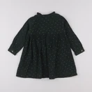 Vertbaudet - robe vert, or - 3 ans