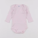 Petit Bateau - body rose - 6 mois