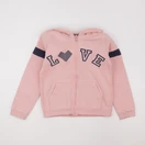 Vertbaudet - sweat rose - 12 ans