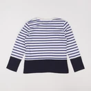 IKKS - tee-shirt bleu, blanc - 8 ans