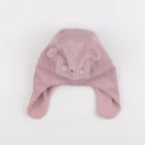 Vertbaudet - bonnet rose - 24/36 mois