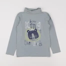 Vertbaudet - sous-pull bleu - 8 ans