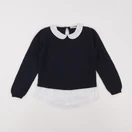 Monoprix - pull bleu - 5 ans