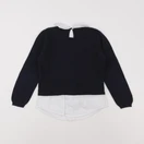 Monoprix - pull bleu - 5 ans