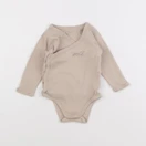 Vertbaudet - body beige - 9 mois