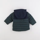 Vertbaudet - doudoune bleu, vert - 12 mois