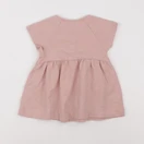Vertbaudet - robe rose - 9 mois