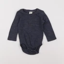 H&M - body bleu - 3 mois