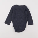 H&M - body bleu - 3 mois