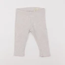 H&M - legging beige - 6/9 mois