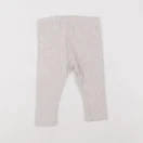H&M - legging beige - 6/9 mois