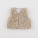 H&M - gilet beige - 6/9 mois