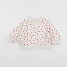Boutchou - sweat rouge - 9 mois