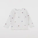 Boutchou - tee-shirt blanc - 9 mois