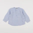 Boutchou - chemise bleu - 18 mois