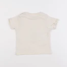 Vertbaudet - tee-shirt beige - 12 mois