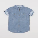 H&M - chemise bleu - 9/12 mois