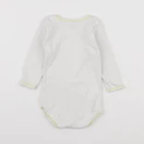 Petit Bateau - body beige - 12 mois