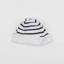 Armor Lux - bonnet blanc, bleu - 0/3 mois