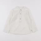 Vertbaudet - chemise beige - 6 ans