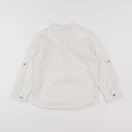 Vertbaudet - chemise beige - 6 ans