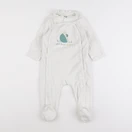 Tape à l'oeil - pyjama velours blanc - 18 mois