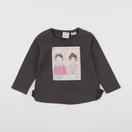 Zara - tee-shirt marron - 18/24 mois