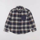 Vertbaudet - chemise bleu, beige - 6 ans