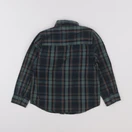 Vertbaudet - chemise vert, bleu - 5 ans