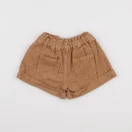 Vertbaudet - short marron - 2 ans