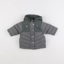 Vertbaudet - doudoune gris - 3 mois