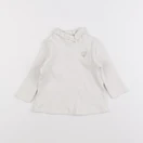 Tape à l'oeil - sous-pull blanc - 6 mois