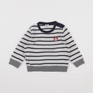 Petit Bateau - tee-shirt bleu - 12 mois