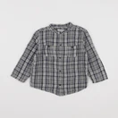 Boutchou - chemise bleu - 18 mois