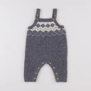 Vertbaudet - combinaison gris - 3 mois