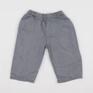 Boutchou - pantalon doublé bleu - 12 mois