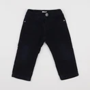 IKKS - pantalon doublé bleu - 12 mois