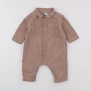 Vertbaudet - combinaison marron - 6 mois