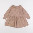 Vertbaudet - robe beige - 3 ans