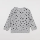 Vertbaudet - sweat gris - 5 ans