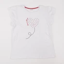 Vertbaudet - tee-shirt blanc - 14 ans