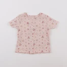 Vertbaudet - tee-shirt rose - 6 mois