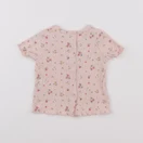 Vertbaudet - tee-shirt rose - 6 mois