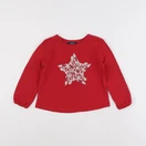 Okaidi - tee-shirt rouge - 3 ans