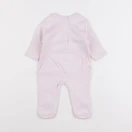 Vertbaudet - pyjama coton violet - 1 mois