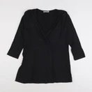 Vertbaudet - blouse grossesse, allaitement noir - 38 à 40